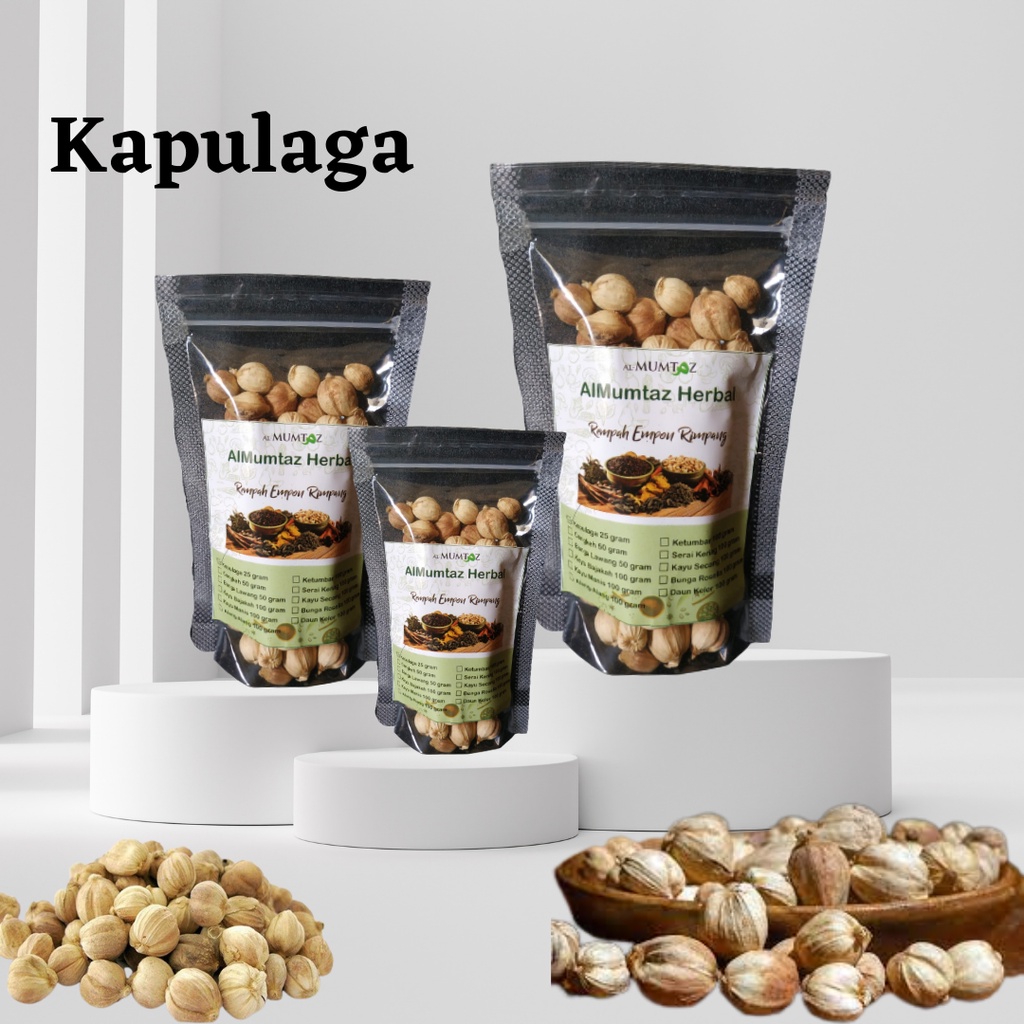 Jual Kapulaga Rempah Asli Original Kapulogo Rempah Kapulaga 25 Gram Kapulaga Hitam Bubuk 8503