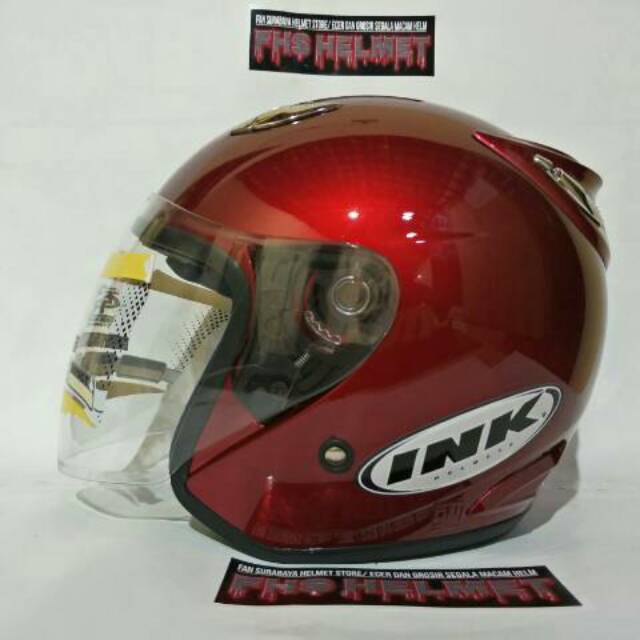 Jual Helm Basic Best1 Centro ONGKIR 1KG Model INK Centro Free Stiker ...