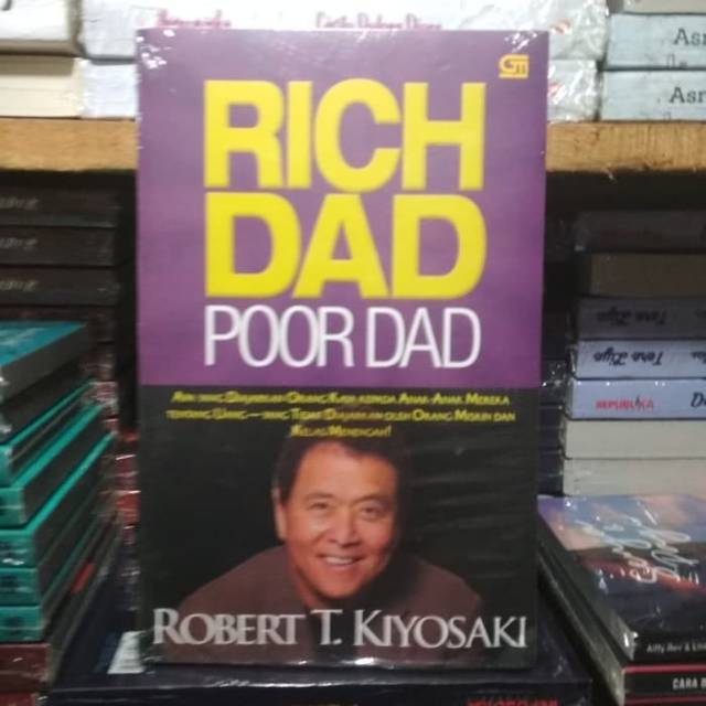 Jual Buku Rich Dad Poor Dad Penulis Robert T Kiyosaki Mmp Shopee