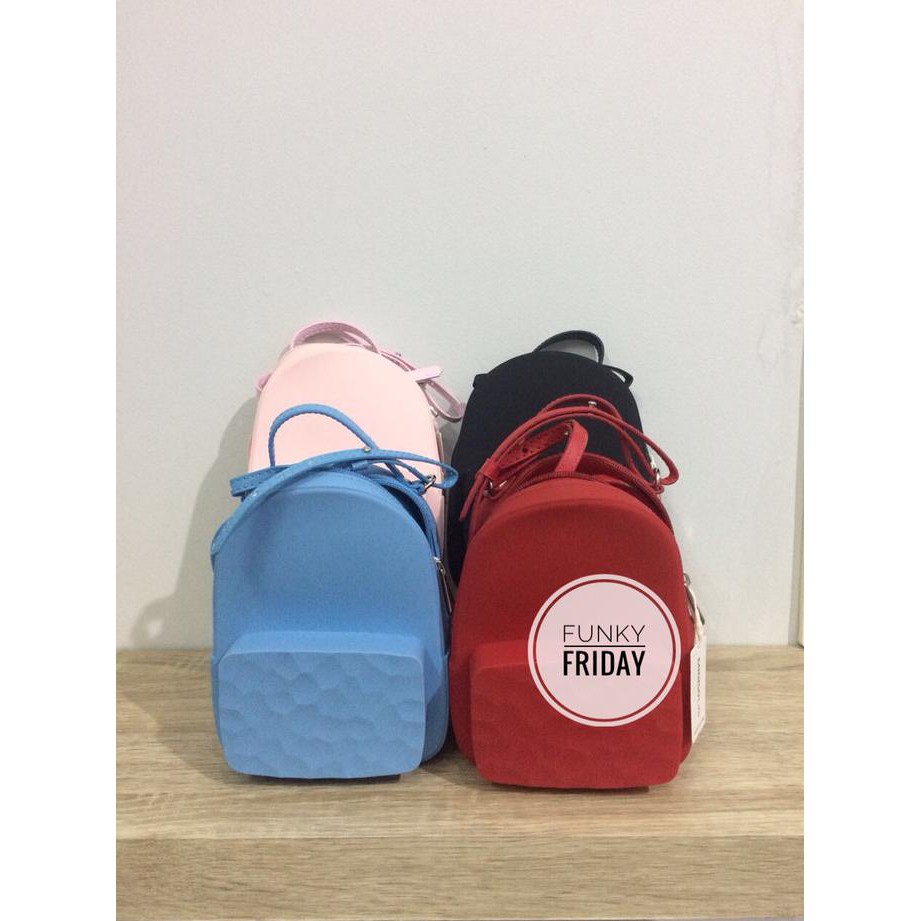Jual Miniso Water Cube Silicone Backpack Shopee Indonesia