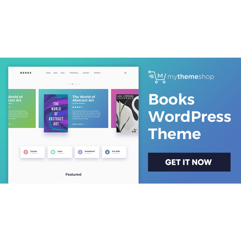 Jual MyThemeShop Books WordPress Theme - GPL | Shopee Indonesia