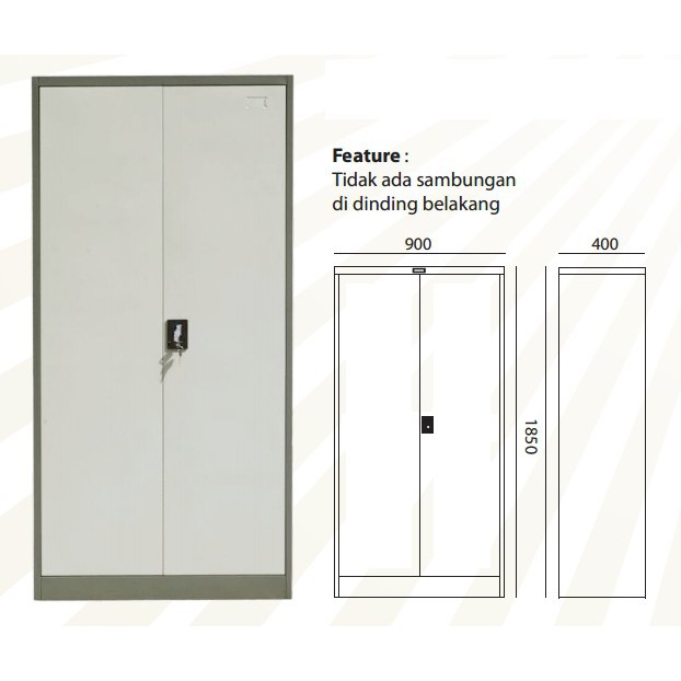 Jual Lemari besi rak besi lemari arsip lemari kantor filling kabinet ...