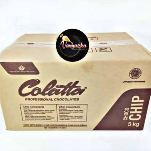 Jual 1 karton Chocochip Colatta 5kg | Shopee Indonesia