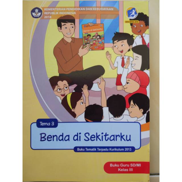 Jual Buku Guru Tematik Kelas 3 SD Kurikulum 2013 edisi revisi | Shopee ...