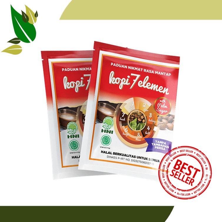 Jual Kopi Sevel 7 Elemen Original Premium HNI HPAI ECER SACHET Herbal