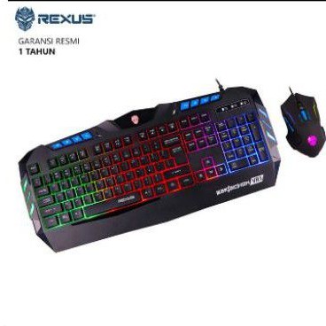 Jual KEYBOARD MOUSE GAMING COMBO REXUS WARFACTION VR1 | Shopee Indonesia