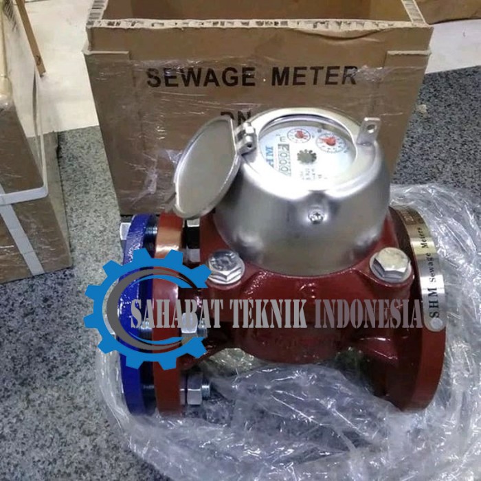Jual Meteran Air Limbah SHM Sewage Flow Meter Size 2 inch COLD Temp Max ...