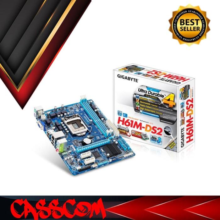 Jual Mainboard Gigabyte GaH61MDs2 Micro Atx Intel Lga 1155 Shopee