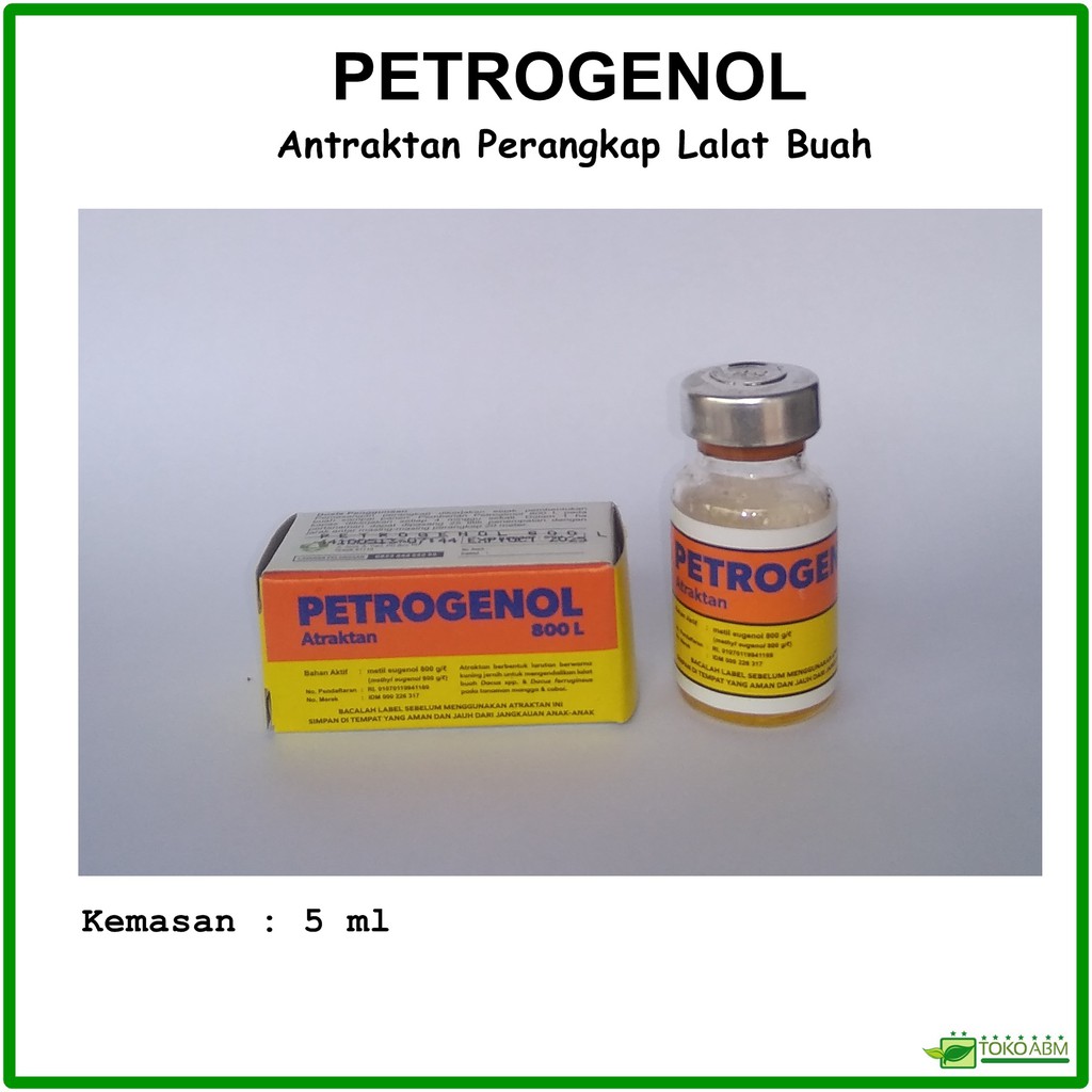 Jual Petrogenol L Ml Antraktan Perangkap Lalat Buah Shopee