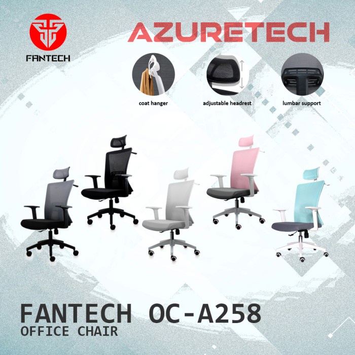 Jual Fantech Kursi Kerja Kantor OCA258 / OC-A258 Premium Office Chair | Shopee Indonesia