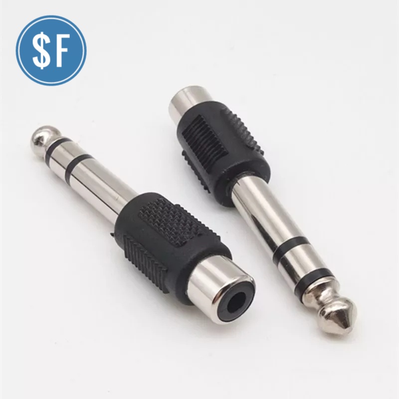 Jual Cover Sambungan Jack Rca To Jack Mic Akai Stereo 6.5mm Shopee