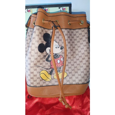 Jual PRELOVED TAS SELEMPANG MICKEY GUCCI Shopee Indonesia