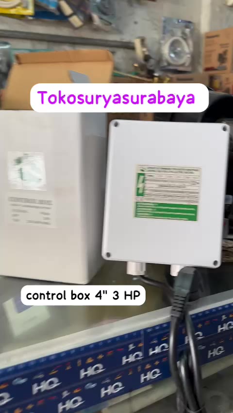 Jual CONTROL BOX casing sumur 4 inch - tenaga 3HP 220v // Control Box ...