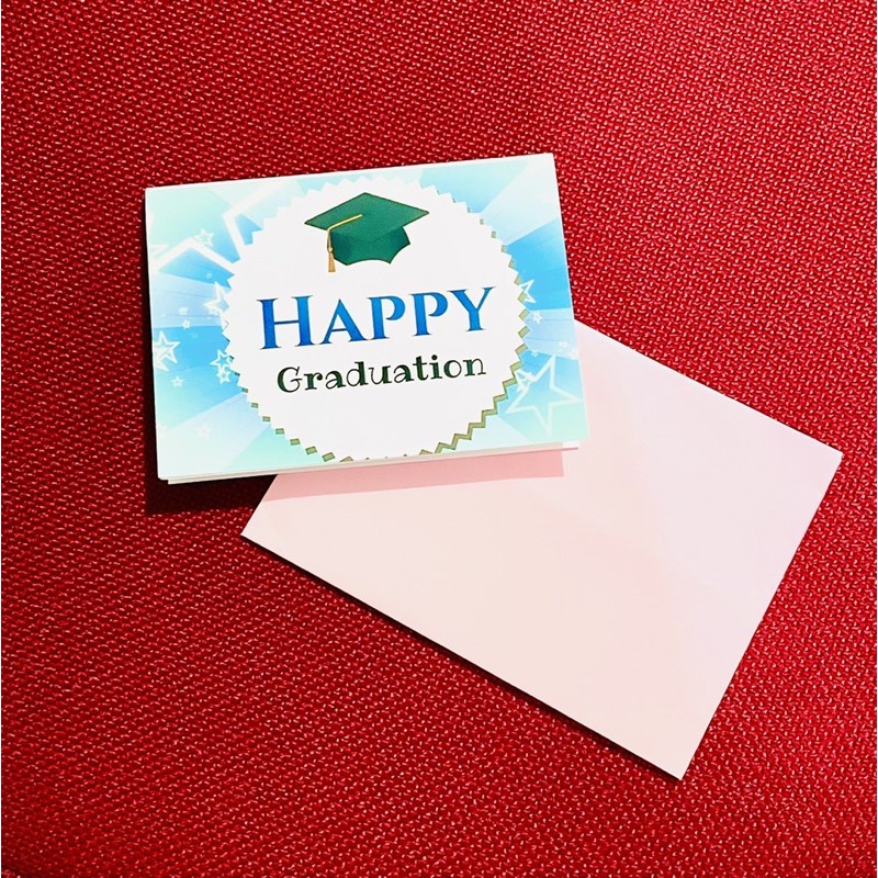 Jual Kartu Ucapan Kelulusan Kartu Ucapan Graduation Happy Graduation ...