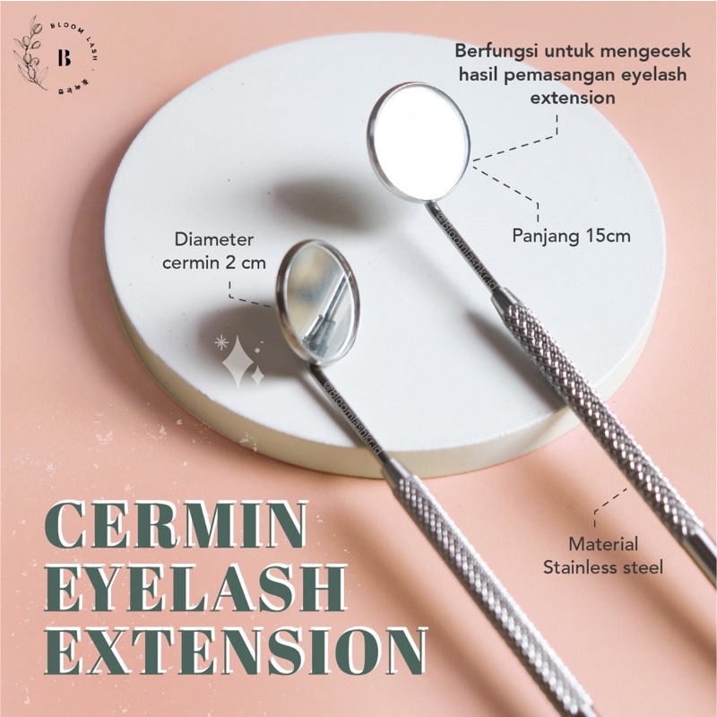 Jual KACA AKAR EYELASH EXTENSION BULAT CERMIN EYELASH EXTENSION ALAT ...
