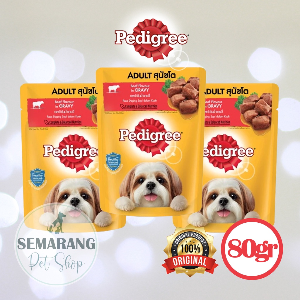 Pedigree beef flavour in gravy sales