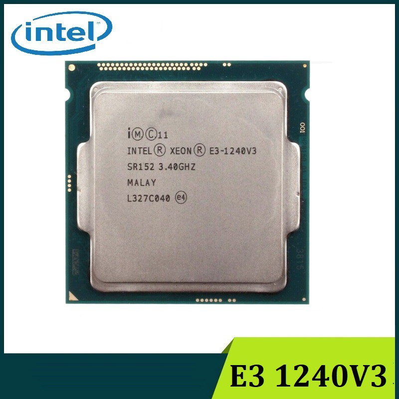 Jual Prosesor Intel® Xeon® E3-1240 V3 Cache 8M, 3,40 GHz Quad Cores LGA ...