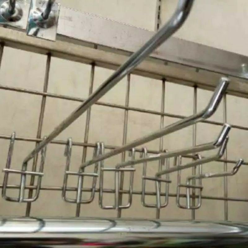 Jual cantelan ram besi / cantolan hook besi kuat anti karat / hanger ...