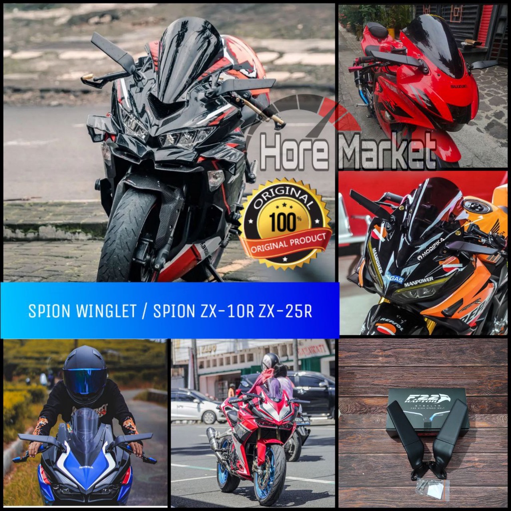 Jual Spion Winglet Spion Stealth Spion Fairing Zx R Zx R Cbr R R V V Gsx Ninja