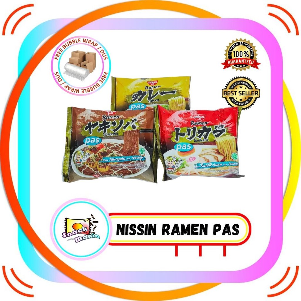 Jual Nissin Ramen Porsi Pas Mie Instan Ala Jepang Curry Yakisoba