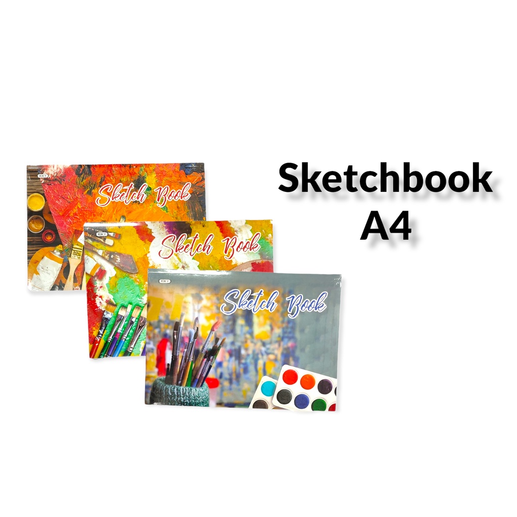 Jual Kiky A4 Sketchbook ukuran A4 isi 50 lembar Buku Sketsa Shopee