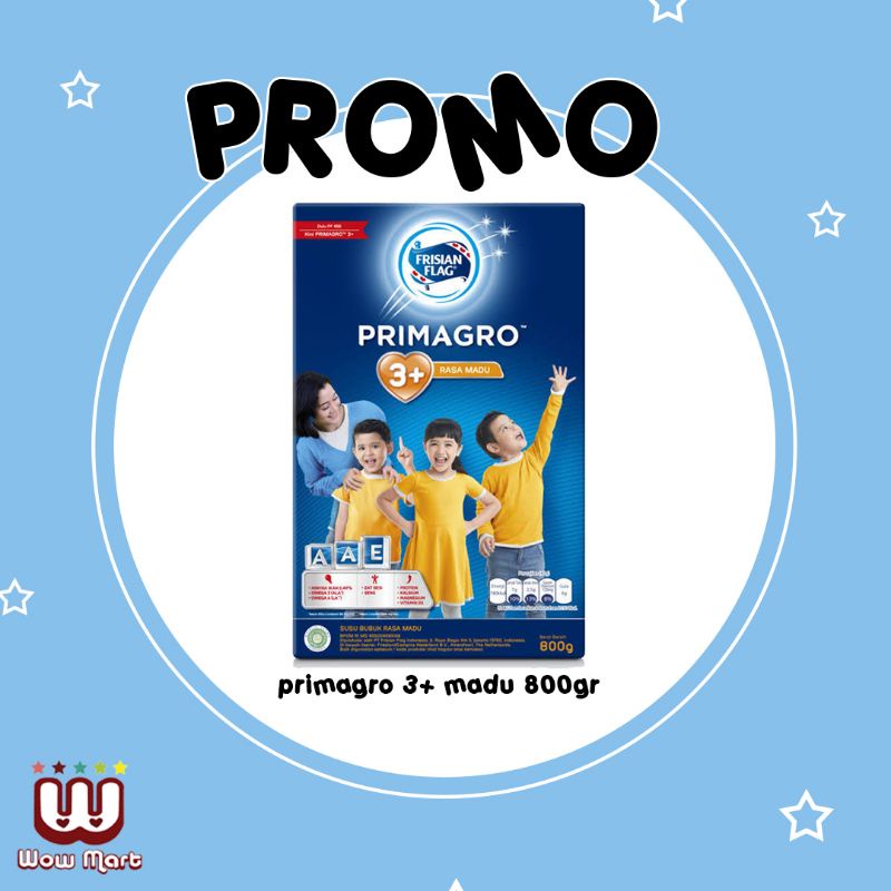 Jual FRISIAN FLAG PRIMAGRO 1 2 3 750gr VAN/ Madu/ WOWMARTSBY susu ...