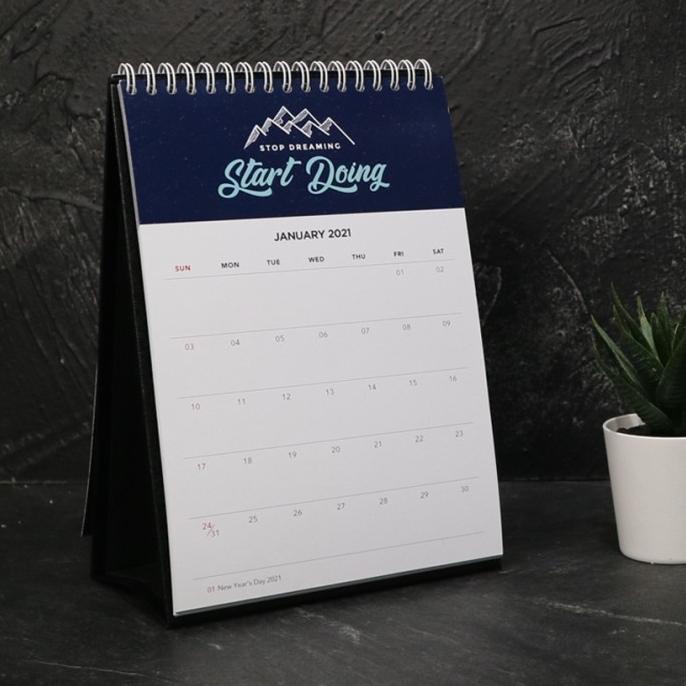 Jual COD Kalender 2021 | Kalender Meja 2021 Kalender Duduk | Desk ...