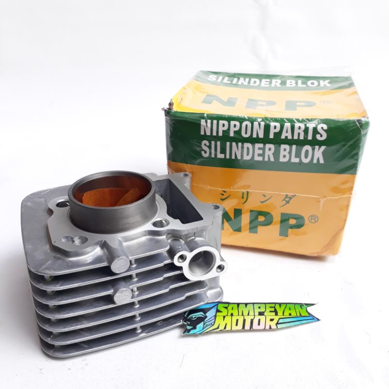 Jual Silinder Blok Cylinder Block Tanpa Seher Piston NPP Beat Spacy Grand Supra Jupiter Z1 Force