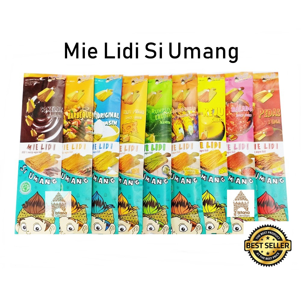 Jual Mie Lidi Si Umang Siumang Snack Cemilan Biting Sapu Lidi 130 Gram Shopee Indonesia 4428