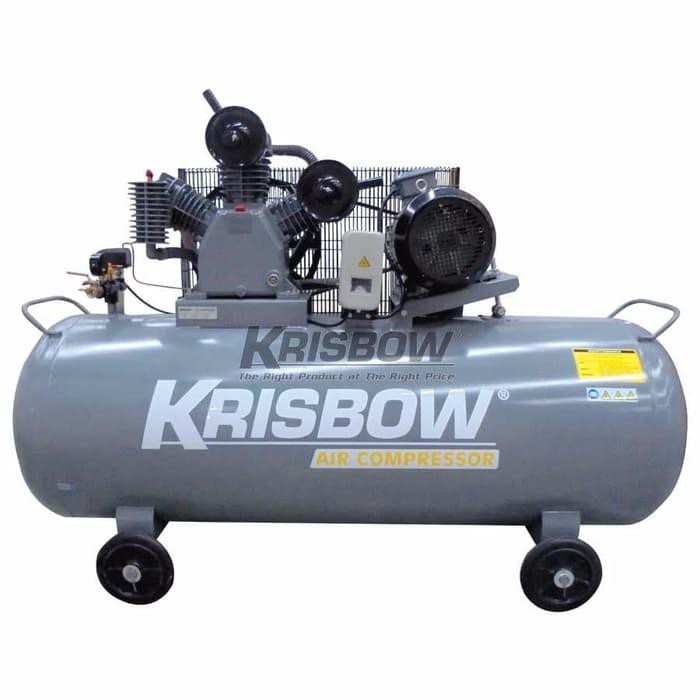 Jual rokiashope - KOMPRESOR ANGIN KRISBOW/COMPRESSOR 3HP 120L 12 BAR ...
