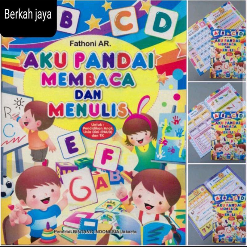 Jual Buku Aku Pandai Membaca Dan Menulis Untuk Paud Tk Shopee Indonesia