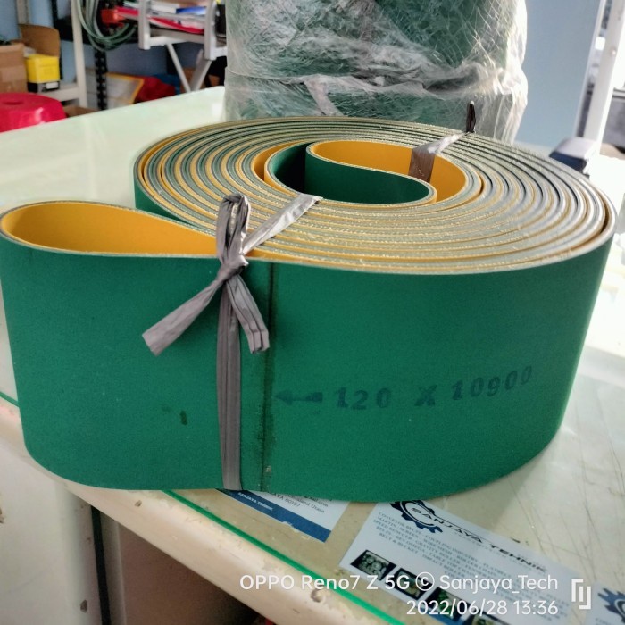 Jual Flat Belt Habasit 50 meter tebal 4mm x 50mm Shopee Indonesia