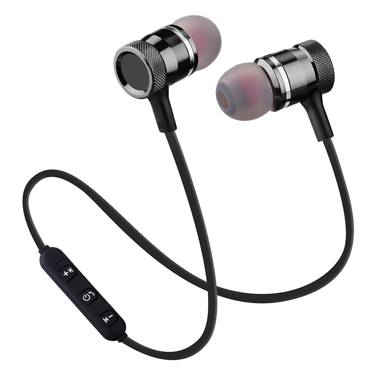 HEADSET BLUETOOTH MAGNET HANDSFREE HEDSET EARPHONES