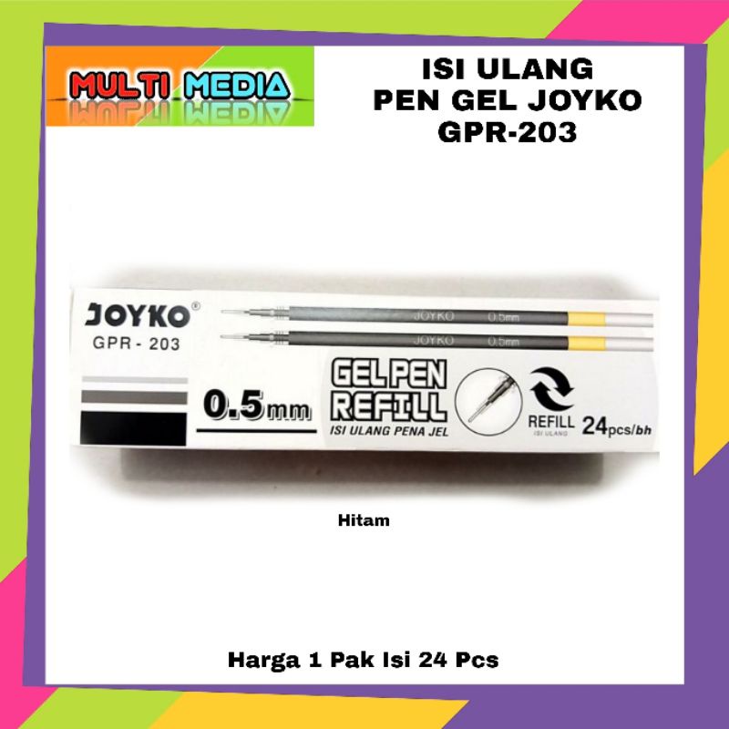 Jual Gel Pen Refill Joyko Gpr Isi Pen Gel Isi Bolpoin Joyko