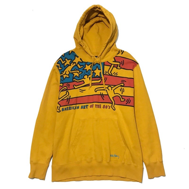 Jual Hoodie Keith Haring USA Flag by Uniqlo. Shopee Indonesia