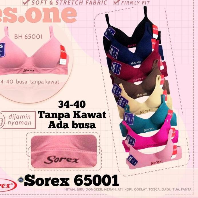 Jual Special Bra Sorex Bh Tanpa Kawat Busa Tipis Super Nyaman Shopee Indonesia