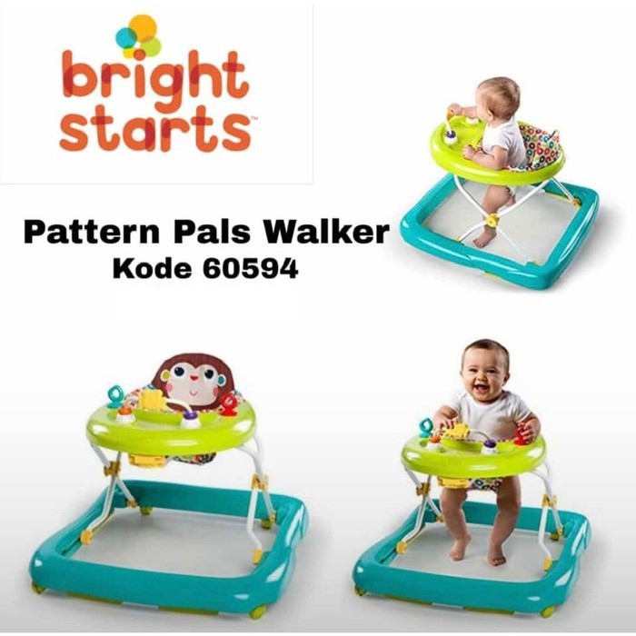 Bright starts best sale pattern pals walker