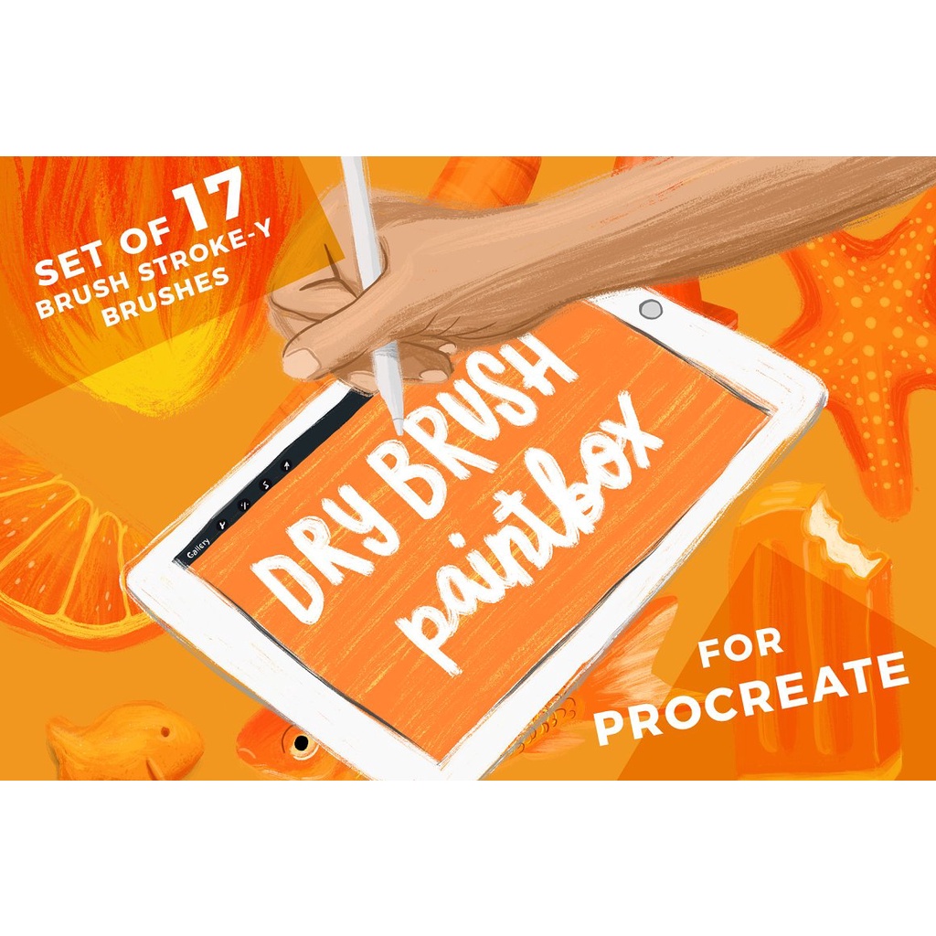 Jual Procreate Brush - Dry Brush Paintbox for Procreate | Shopee Indonesia
