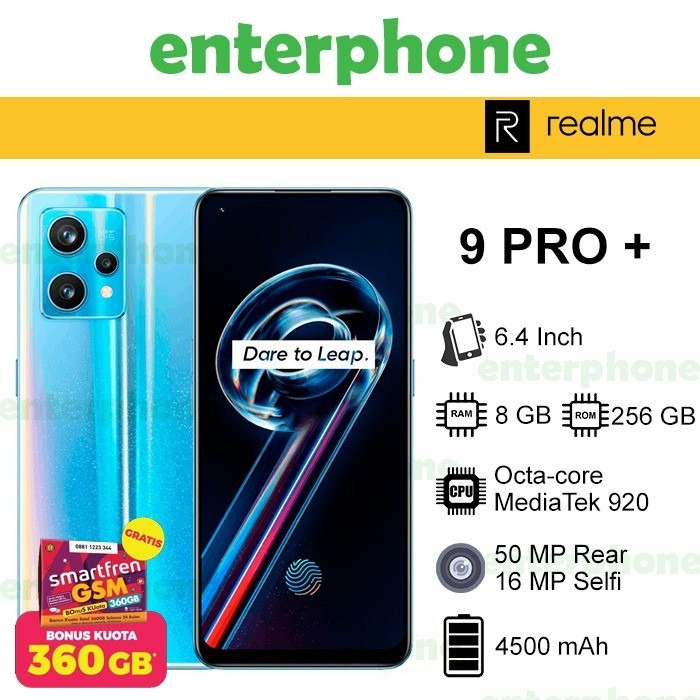 Jual REALME 9 PRO PLUS 5G 8/256 RAM 8GB INTERNAL 256GB GARANSI RESMI ...