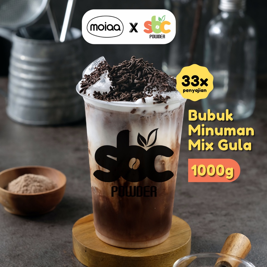 Jual MOIAA X SBC - Bubuk Minuman Sbc Drink 1 Kg / Bubuk Minuman Kiloan ...