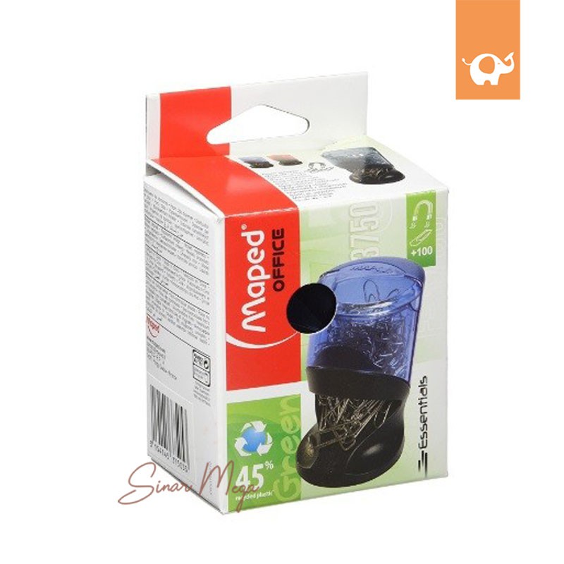 Jual Maped Clip Dispenser / Paper clip dispenser Maped / Tempat
