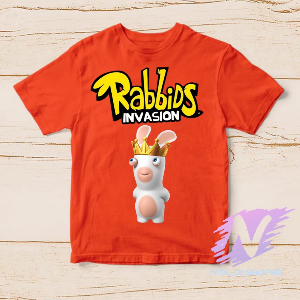Jual KAOS RABBIDS INVASION BAJU KAOS ANAK KARUN RABBIT | Shopee Indonesia