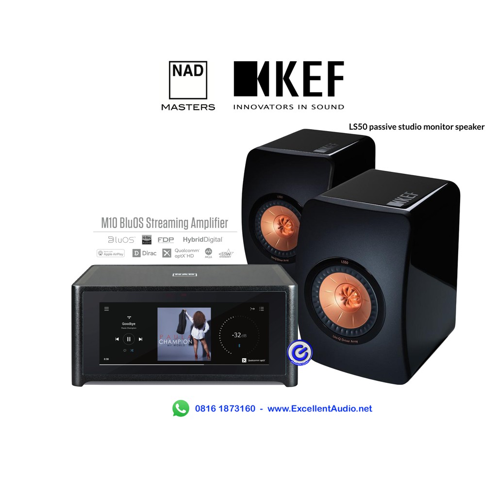 Kef 2024 ls50 amplifier