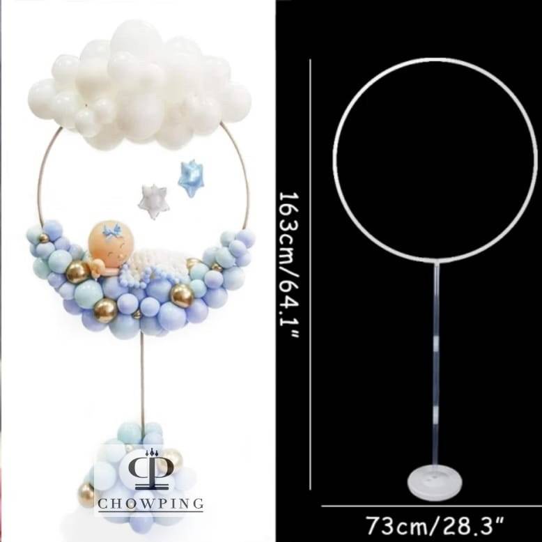 Jual Round Standing Balloon Base / Tiang Dekorasi Balon Bulat Lingkaran ...