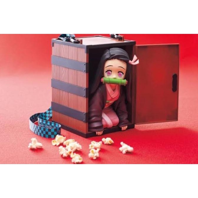 Jual Nezuko Popcorn Bucket Demon Slayer Usj Shopee Indonesia