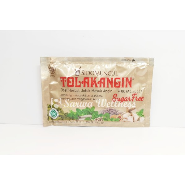 Jual Tolak Angin Cair Bebas Gula 1 Sachet 5 Gr Sido Muncul