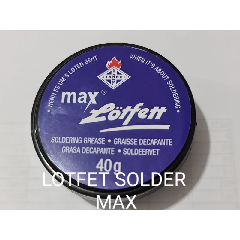 Jual Pasta Minyak Solder STANNOL MADE IN GERMANY Lotfett 50gr MAX ...