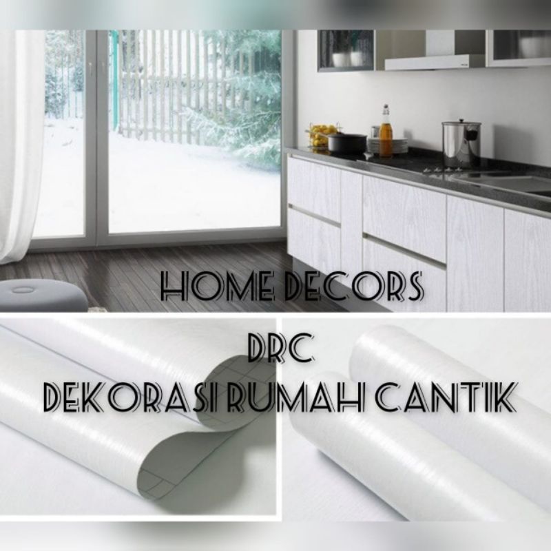 Jual WALLPAPER Stiker LEMARI PINTU KAYU Wallpaper STICKER Furnitur