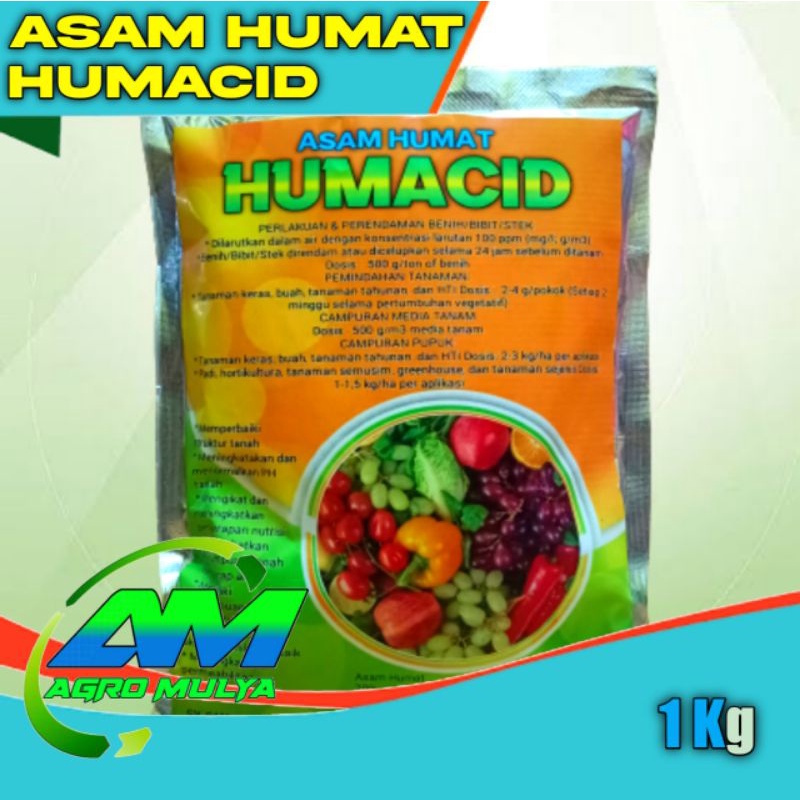 Jual ASAM HUMAT 1 KG HUMACID HUMIC ACID UNTUK TANAMAN | Shopee Indonesia