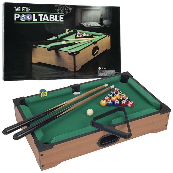 Harga mini billiard deals table